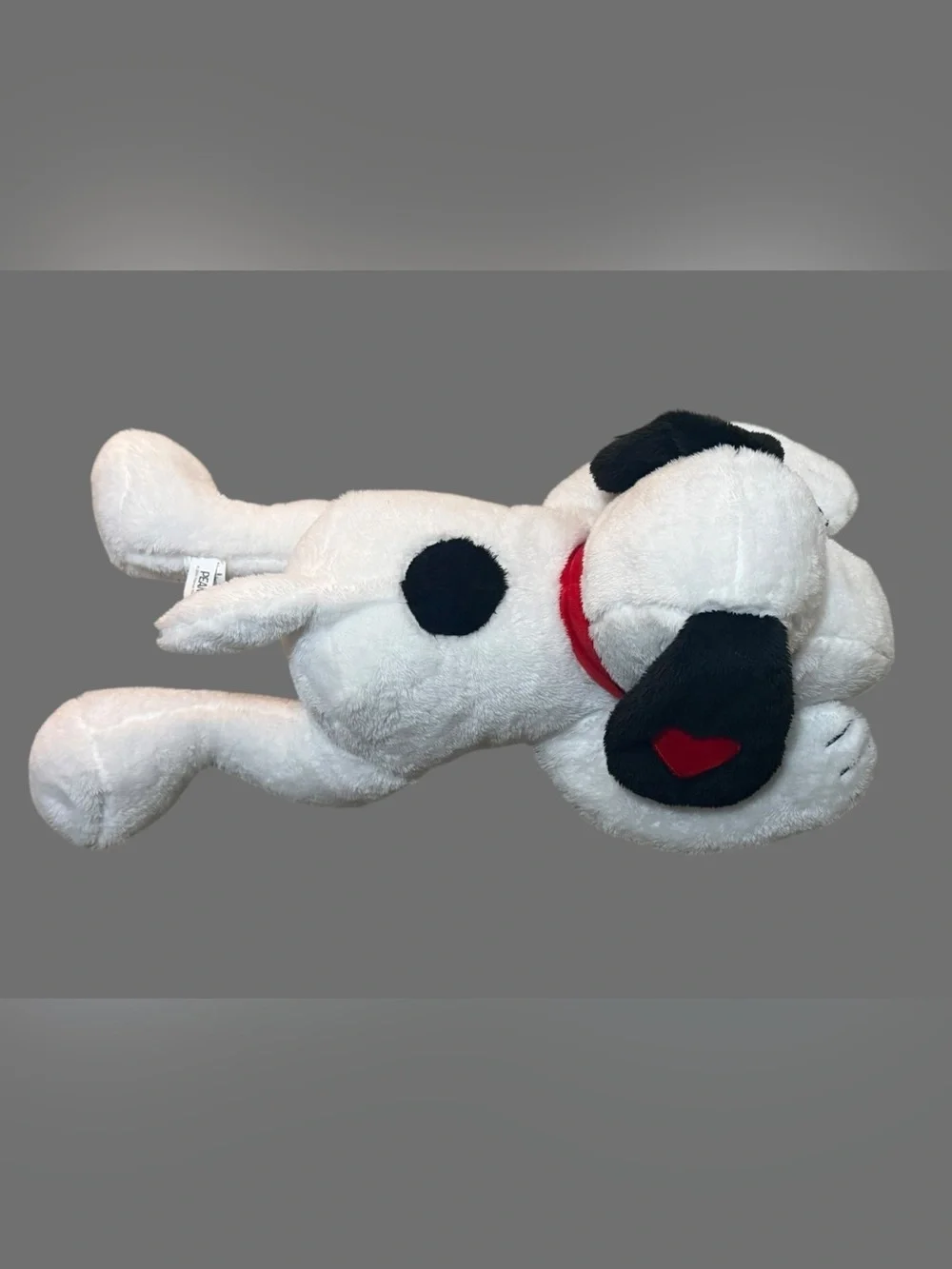 New W/ Tags! Peanuts 21” Lying Snoopy Plush & Snoopy / Woodstock Enamel Keychain